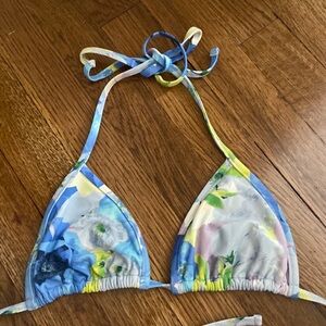 Aerie triangle bikini top